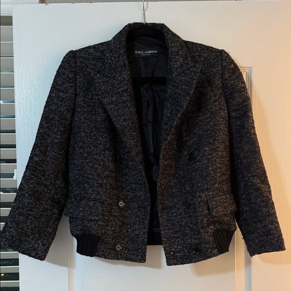 Dolce & Gabbana WOOL Bomber Jacket - Picture 8 of 8